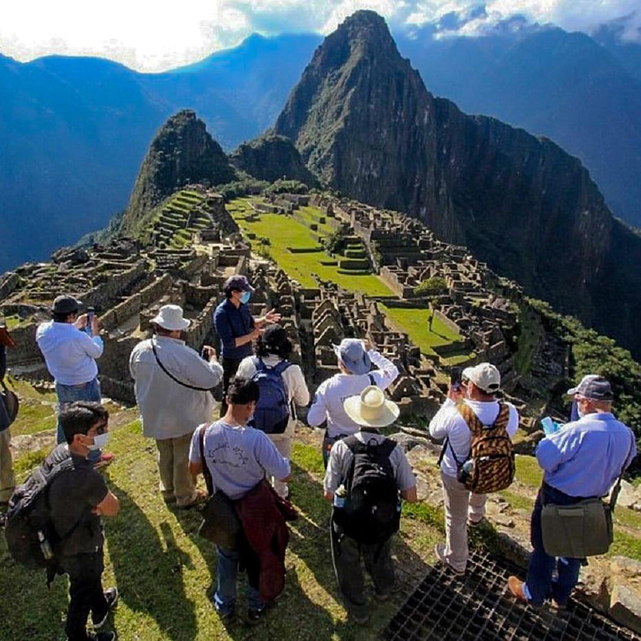 Guide in Machu Picchu